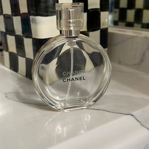 Chanel Chance Eau de toilette empty bottle